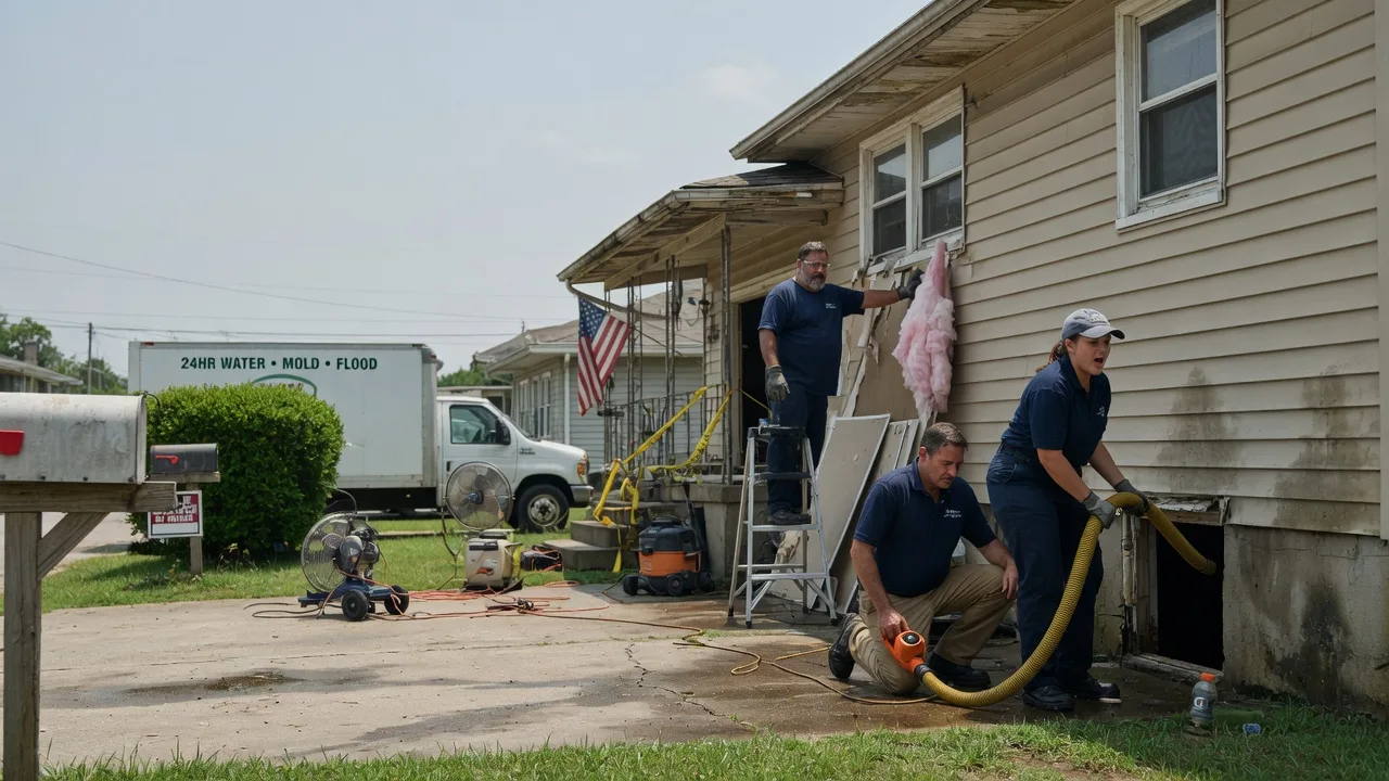 Water Damage Repair in Cassville, PA near me